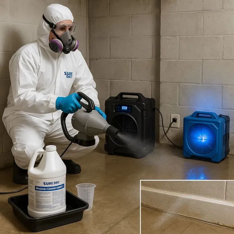 Sanitization and Odor Removal process in Mineral Ridge, OH