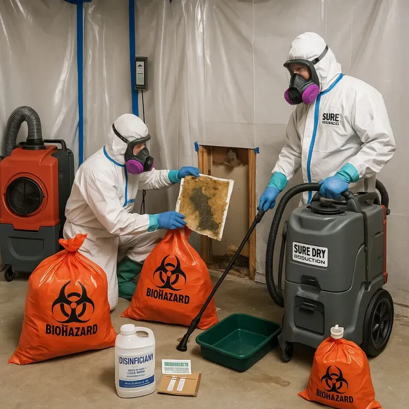 Contaminated Water Handling Protocols process in Mineral Ridge, OH