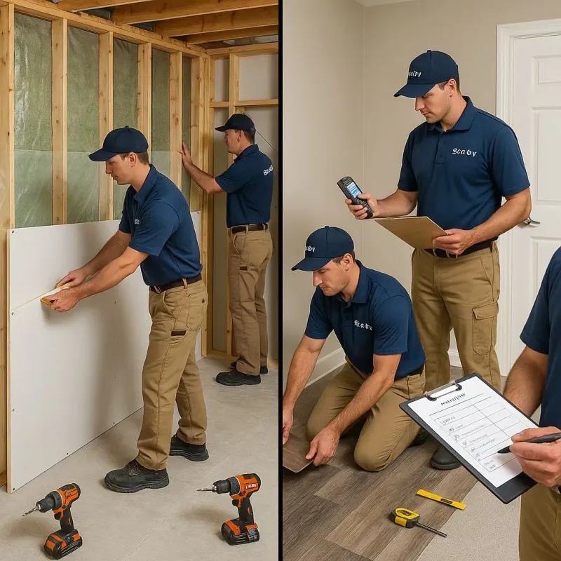Repairs and Reconstruction process in Mineral Ridge, OH